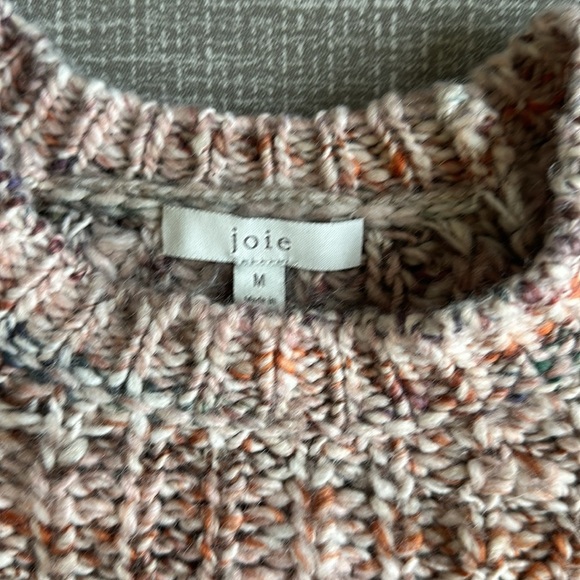 Joie Danniello Chunky knit wool blend sweater crewneck size medium - Picture 3 of 8